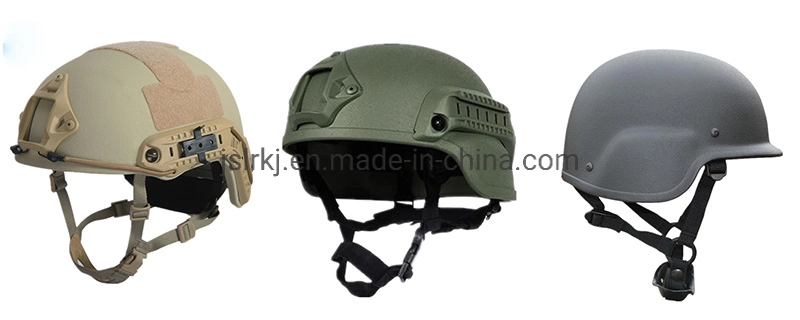 High Cut Level 3A Military Equipment Police Large Size Fast Bulletproof Helmet Visor