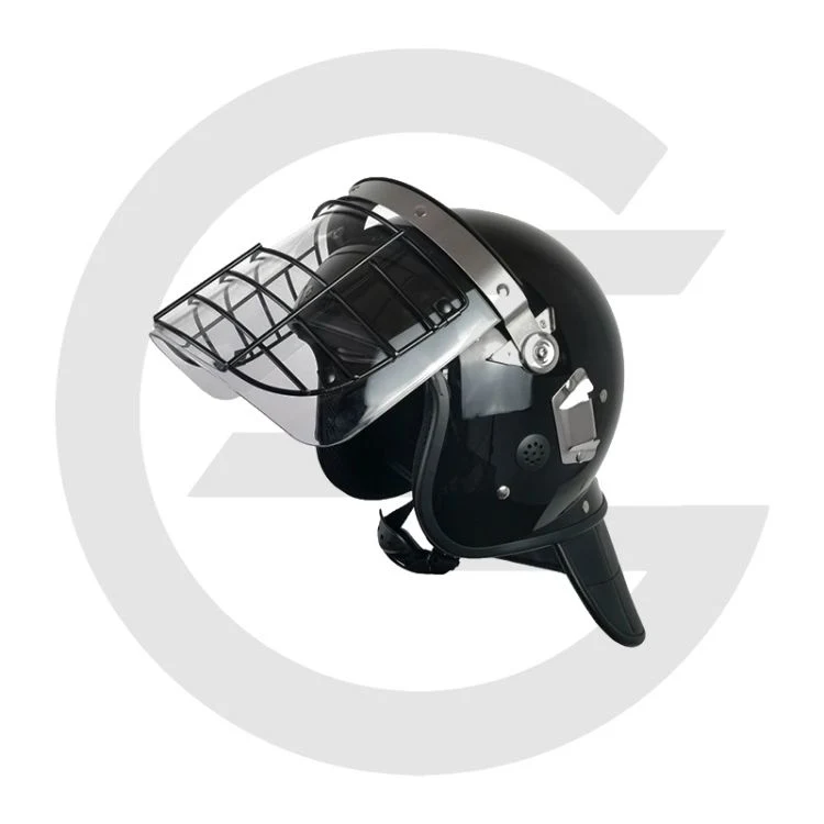 Laminated Glass Bulletproof Resistant Glass Visor Custom Face Mask Helmet Visor Ballistic
