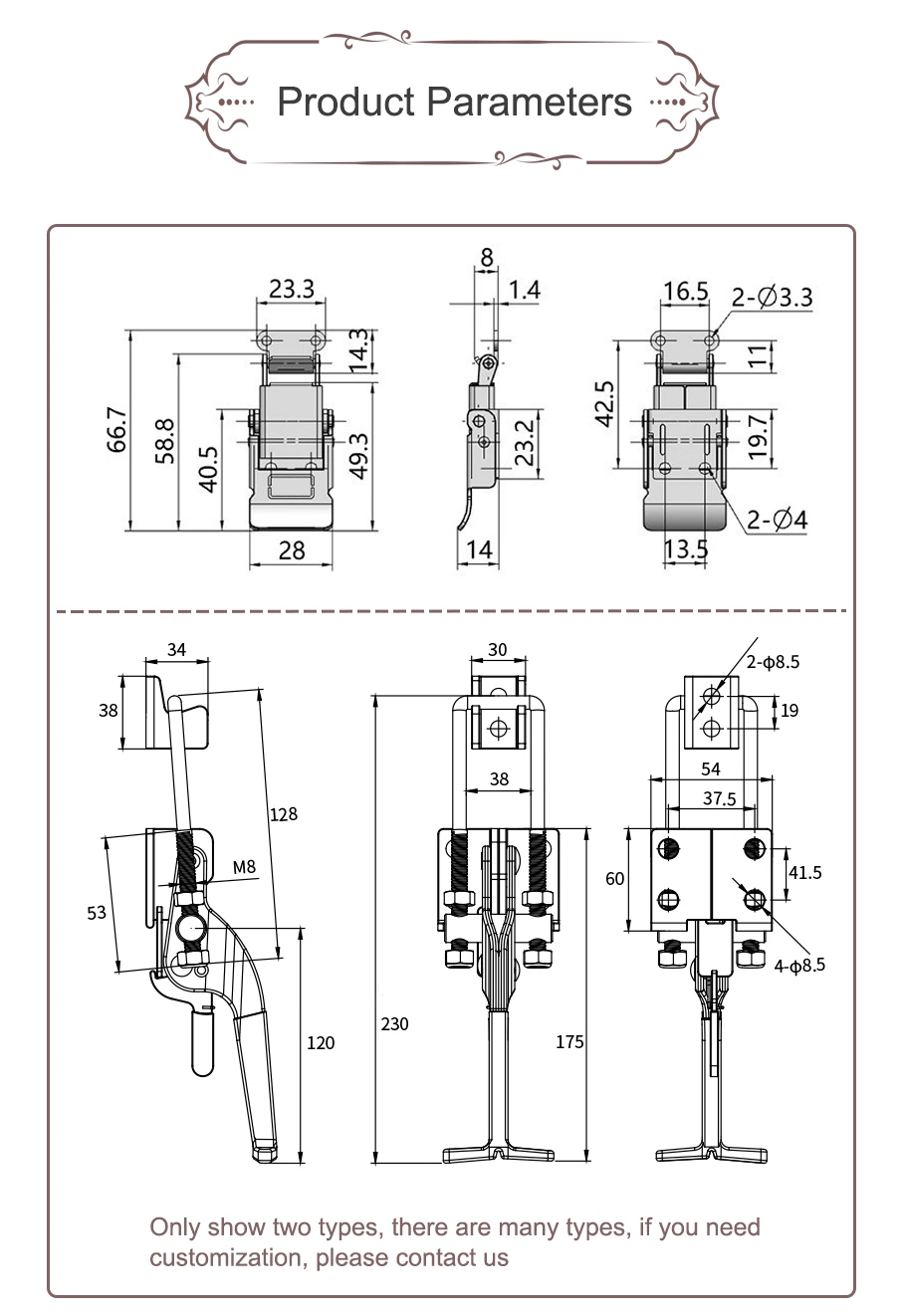 OEM New Design Sheet Metal Stamping Buckle