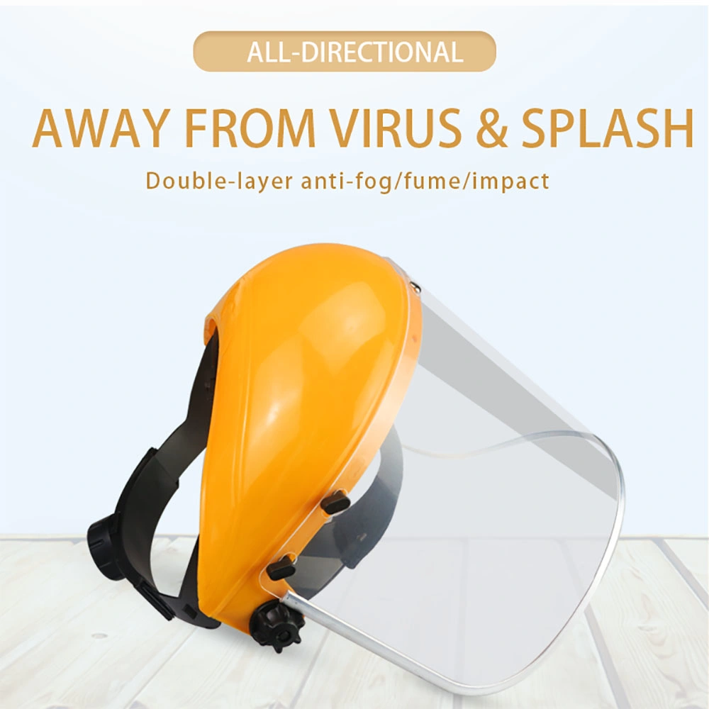 Personal Protective Equipment Safety Wear Medical Splash Face Shield Visor