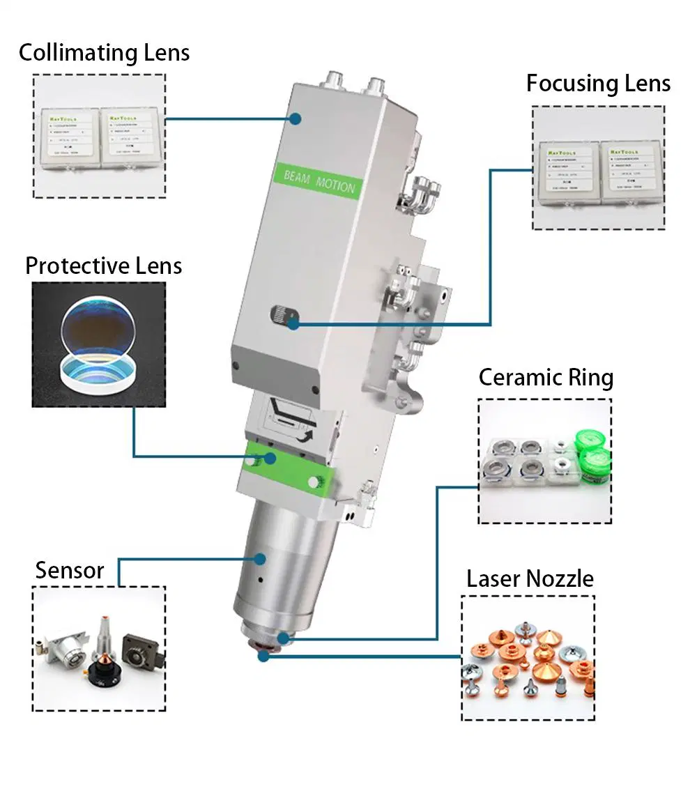 Original Raytools Protective Optical Lens 27.9*4.1 24.9*1.5 37*7 37*1.6 1064nm with Factrry Price