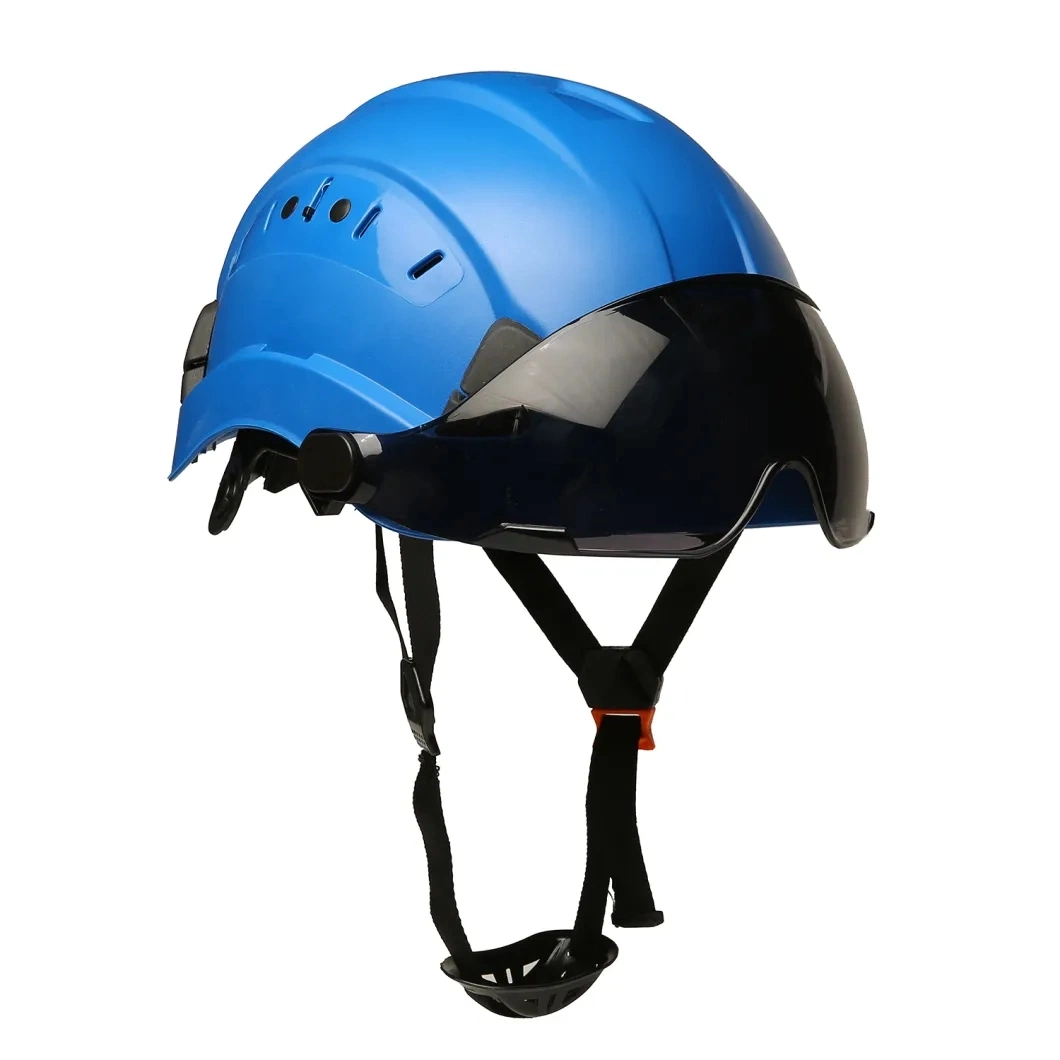 Fashion CE ANSI Approved Protective Work Industrial Construction Safety Helmet with Chin Strap Hard Hat