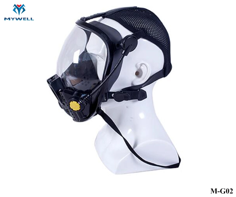 M-G02 Fullface Oxygen Filter Gas Mask for Underground Mining Working