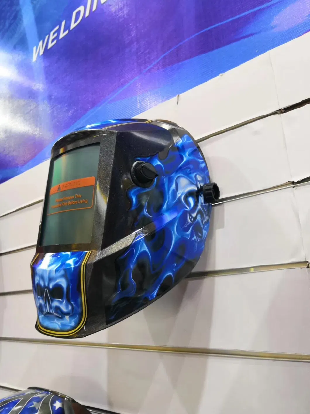 Auto Darkening Welding Helmet - True Color Large Viewing Screen 3.94&quot;X3.82&quot; Automatic Solar Welder Mask with Wide Shade 4/5-9/9-13 and 4 Arc Sensor Welding Mask