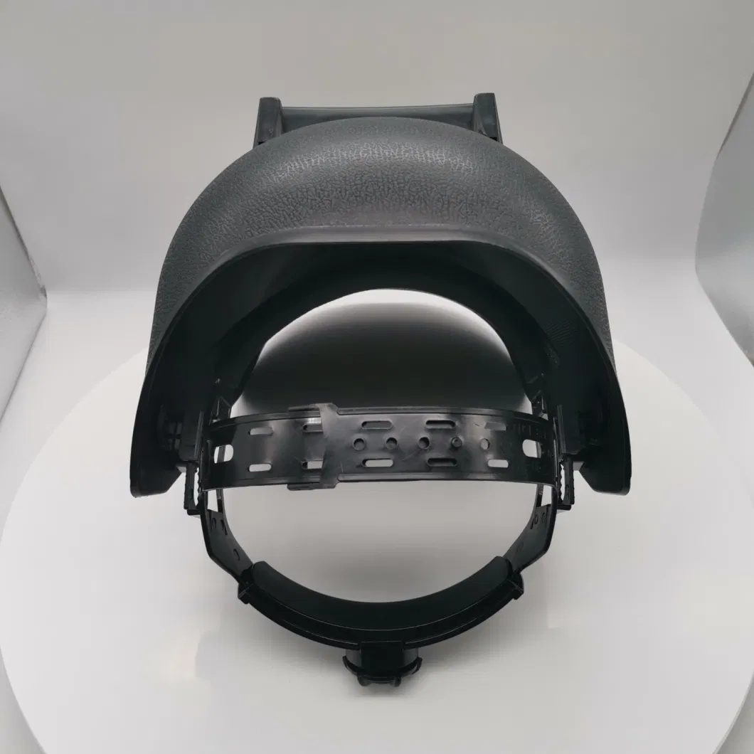 Black PP Welding Mask CE En175 Welding Helmet with Ratchet Suspension Welder Mask Safety Helmet