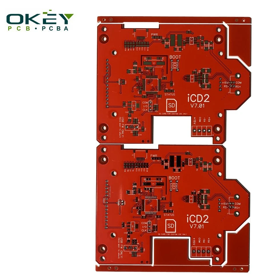 Green Solder Mask White Silkscreen PCB Board