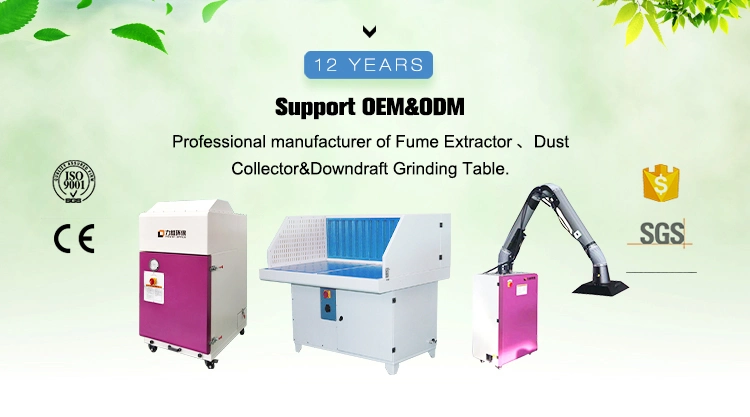 Welding Fume Extractor Portable Welding Fume Purifier Welding Smoke Filter