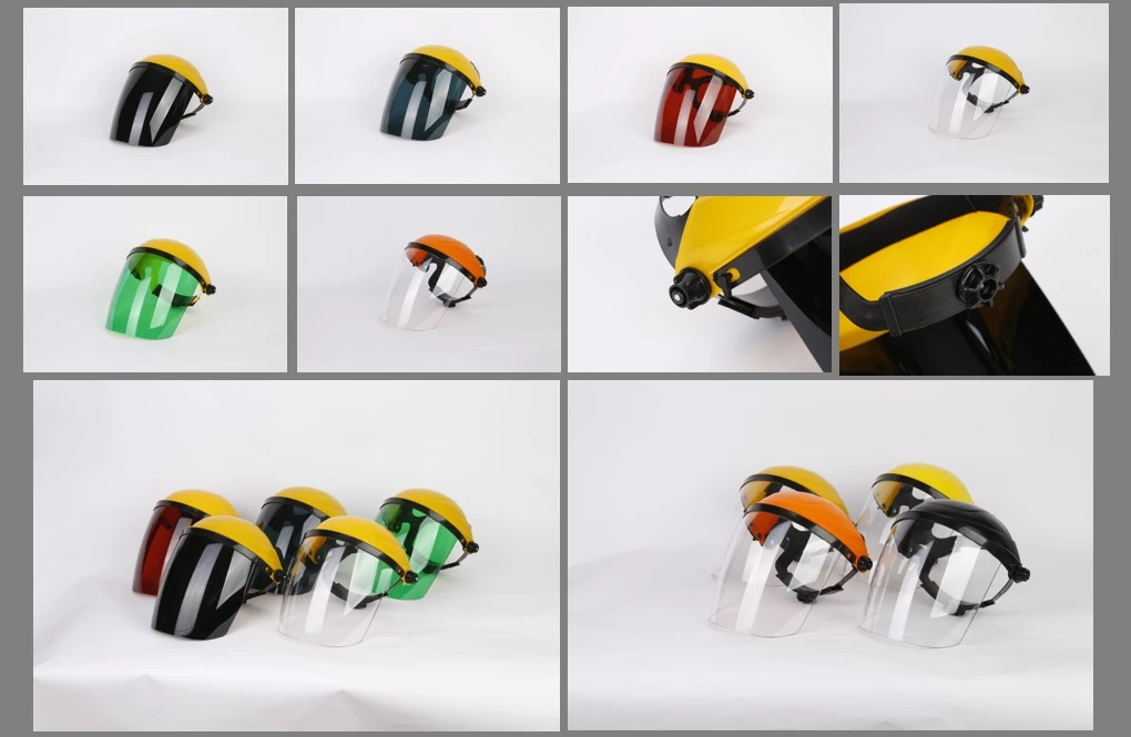 1mm Visor Cycling Helmet Board Transparent Plastic Visor with Different Color Helmet