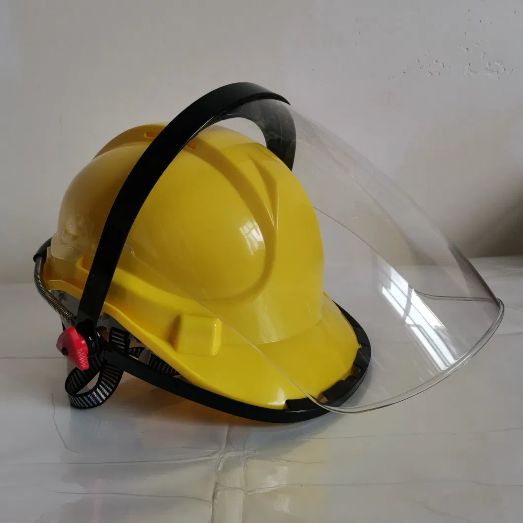 Manufacturer En397 Approved ABS HDPE Red Safety Helmet Construction for Head Protective