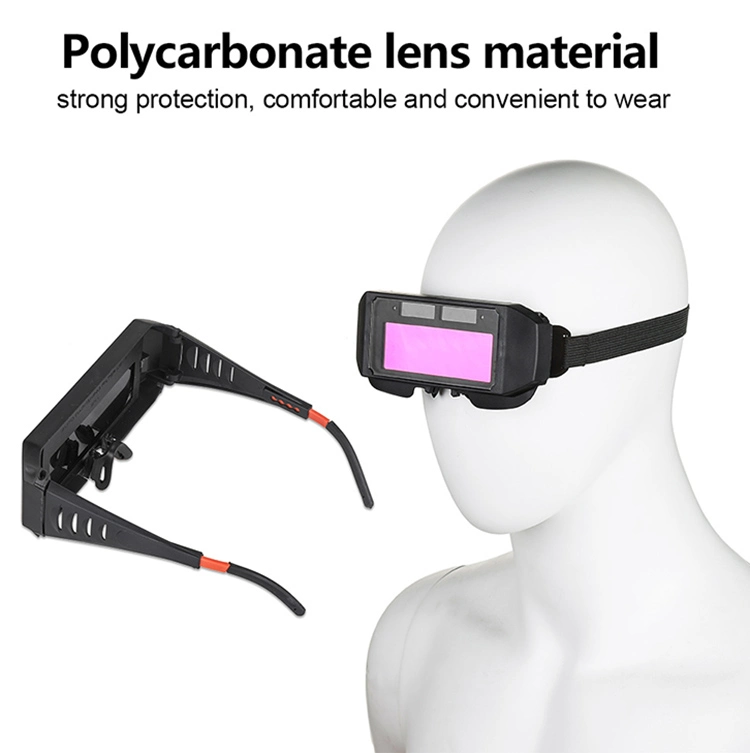 Rhk Tech Gafas De Soldadura PC Adjustable Auto Darkening Welding Goggle Glasses