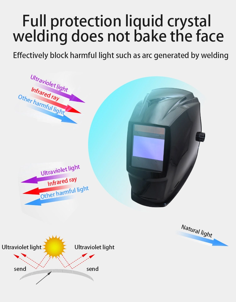 Solar Automatic Darkening Welding Mask Argon Arc Welding Helmet