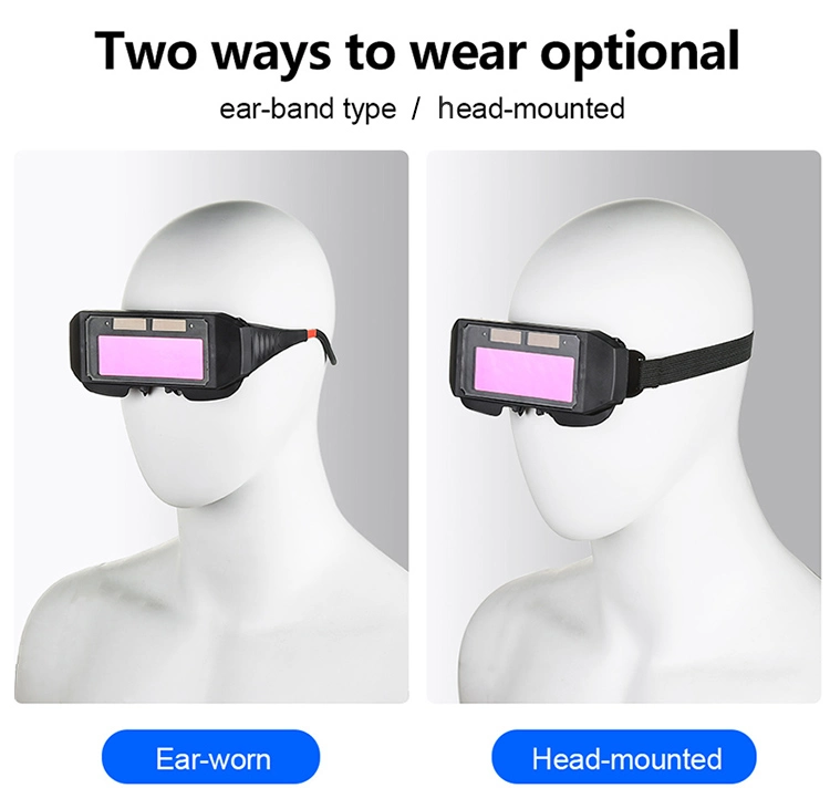 Rhk Tech Gafas De Soldadura PC Adjustable Auto Darkening Welding Goggle Glasses