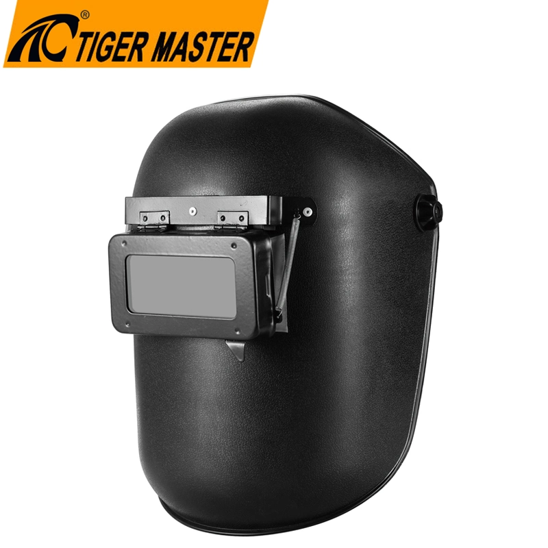Custom Logo CE En 397 Full Face Protection Flip up Black PP Welding Mask Helmet