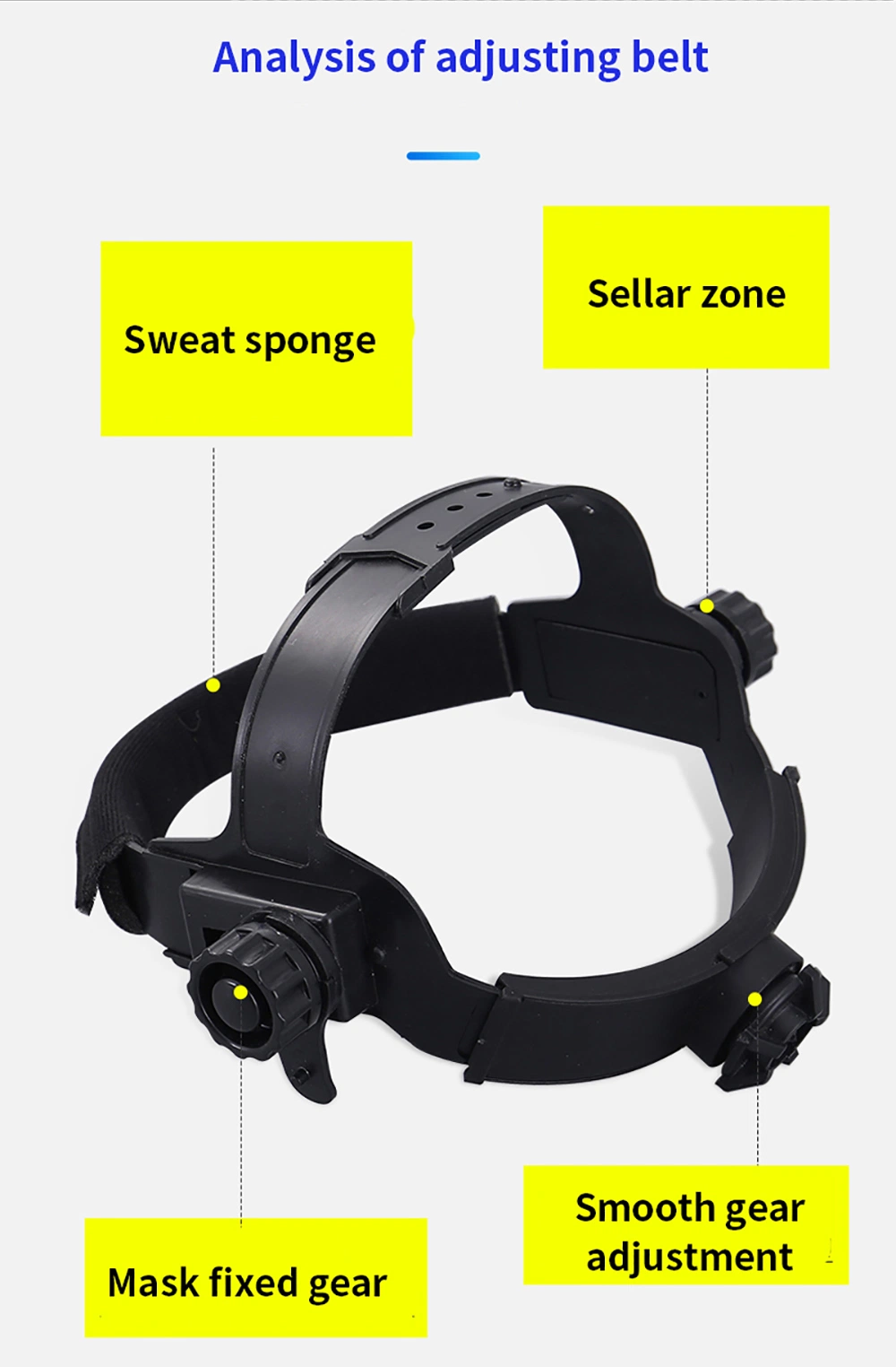 Head-Mounted Electric Welding Fully Welder Hat Arc Automatic Dimming Mask Welding Helmet Cheap Cost Clear Lens Welding Helmet