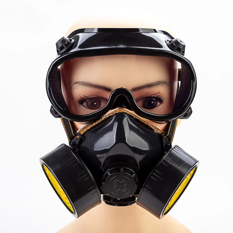Industrial Full Half Face Oxygen Black Chemical Cbrn Respirator