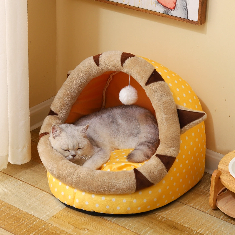 Modern Cat Bed Sofa Breathable Pet Bed Soft Cover with Non-Slip Bottom Cat Cats Beds