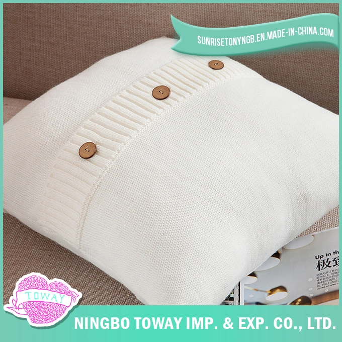 Wholesale Cotton Throw Pillow Sofa Latest Design Custom Cushion Cover