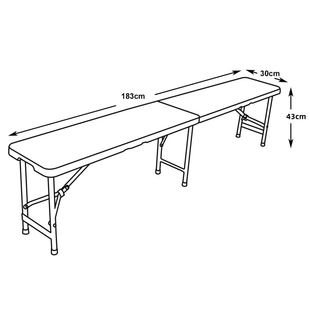 Outdoor 183cm Plain Decorative Polyester Elastic Stretch Wedding Garden Bench Covers