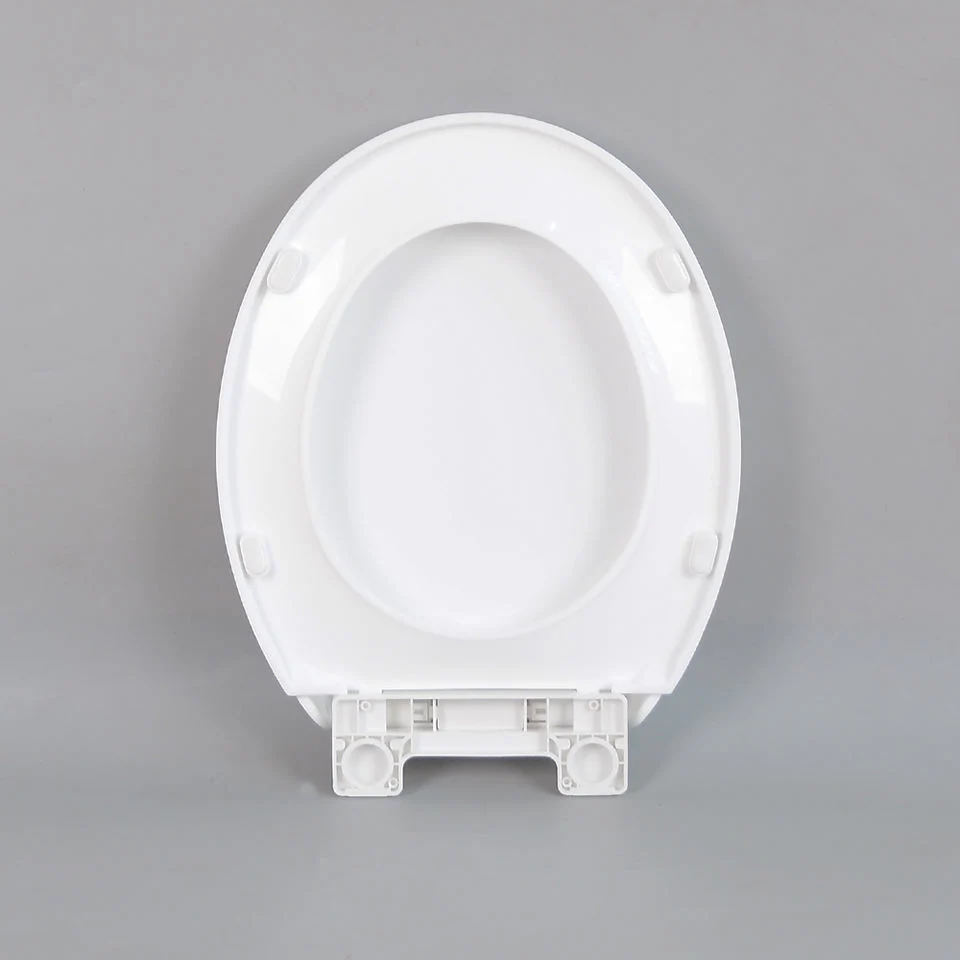 UK Market Round PP Soft Close Toilet Seat Cover Modern Design Toilet Lid