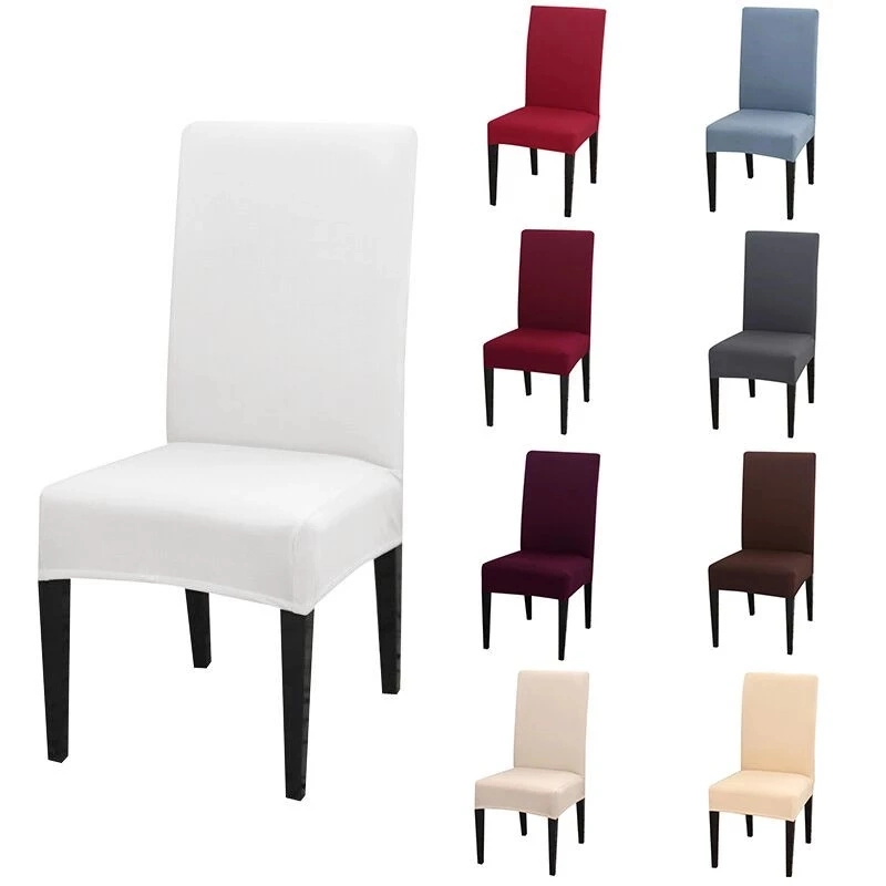 Modern Solid Plain Waterproof Chair Cover Elastic Spandex Chair Cover Living Room Bedroom Hotel Chair Cover