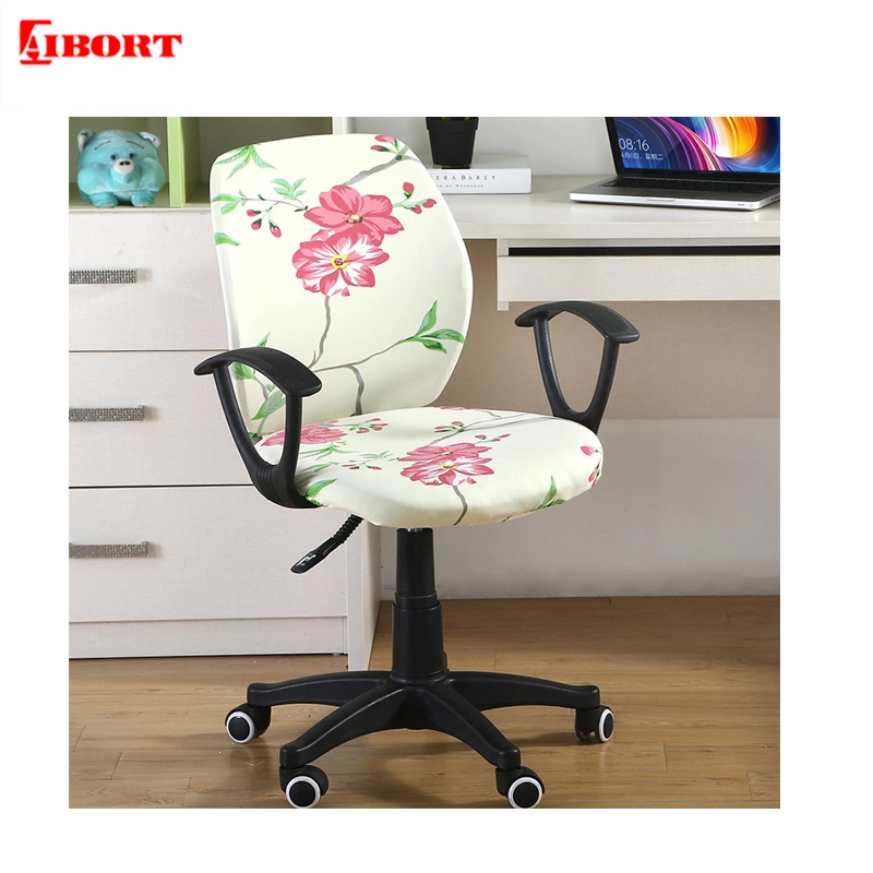 Aibort Stretch Polyester/Spandex Sofa Hotel Banquet Office Elastic Chair Cover