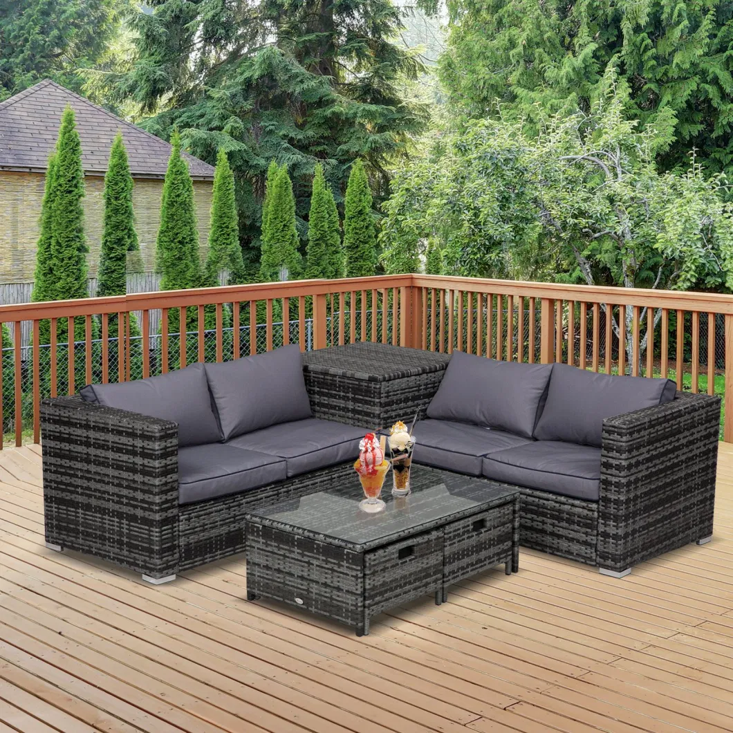 Furniture Sofa Sets Outdoor Stylish Waterproof Rattan Furniture Outdoor Furniture Rattan Sofa