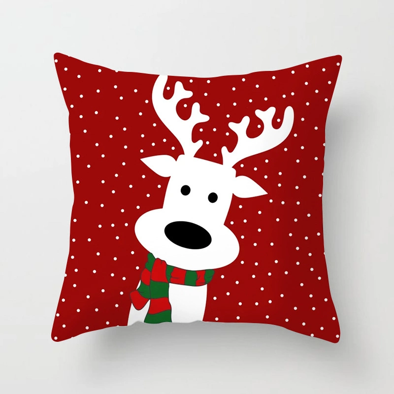 Merry Christmas Decoration for Home Santa Claus Reindeer Cushion Christmas 2019 Xmas Navidad Happy New Year 2020 Home