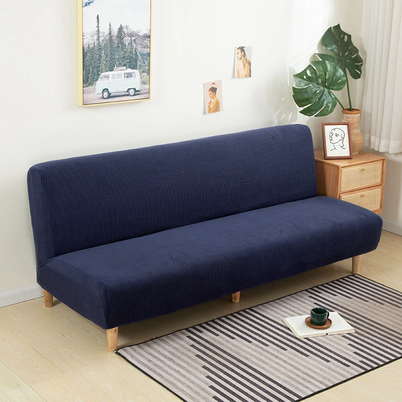 3 Bodies Velvet Elastic Recling Dust Cover, Corn Texture Design Universal Sofa Cover