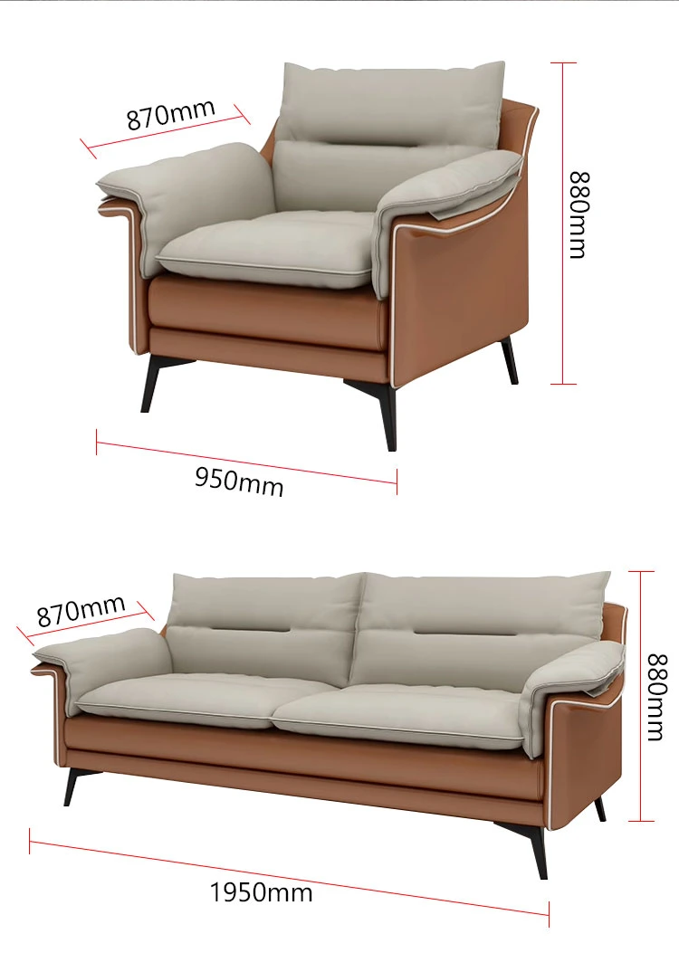 Liyu Modern Living Room Couch Upholstery Three Seats Sofas with Slip Cover Solid Wood Leg Sofa for Office Sofa Set Furnture