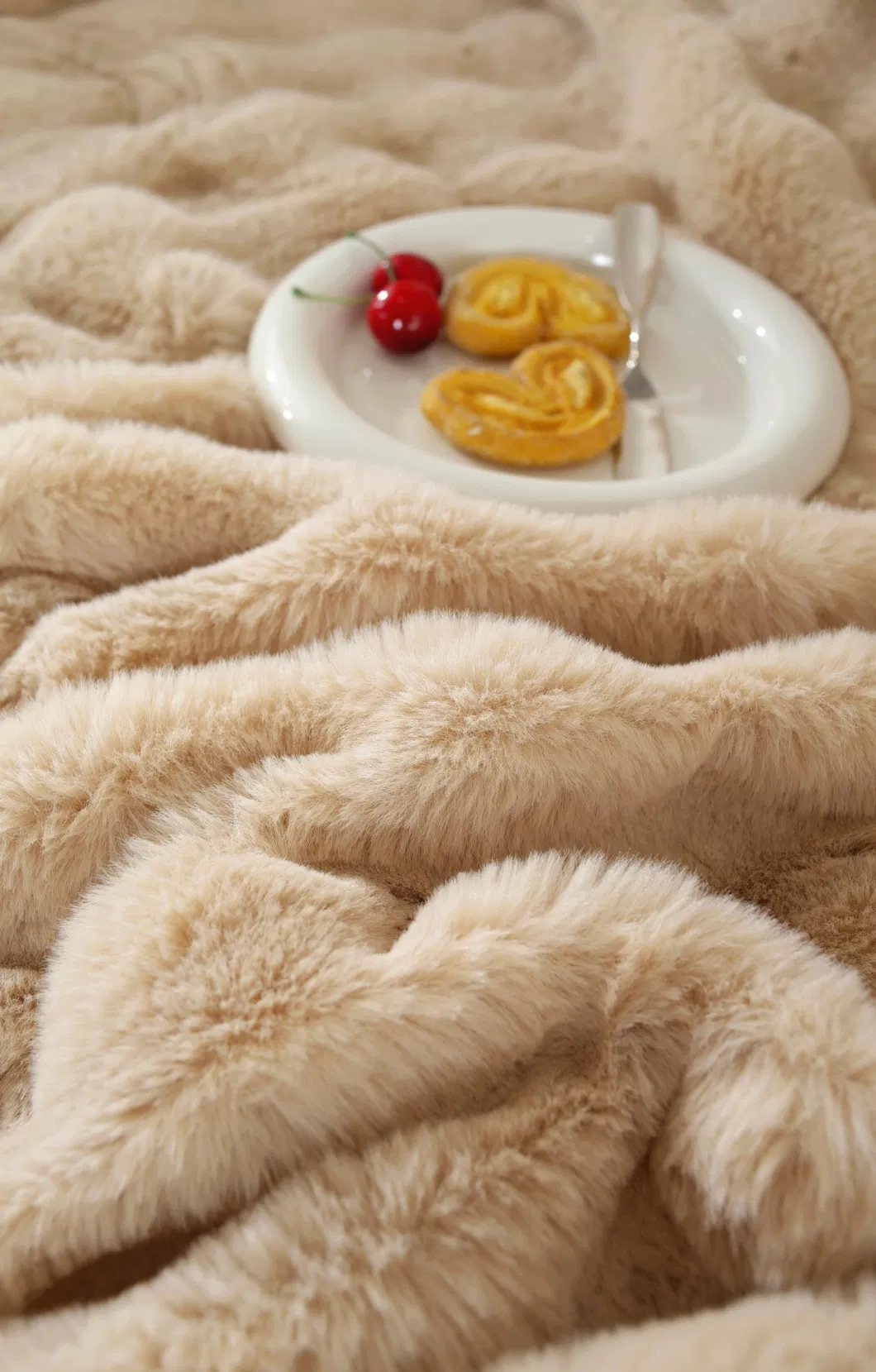 Soft Faux Fur Throw Blanket Sofa Cover