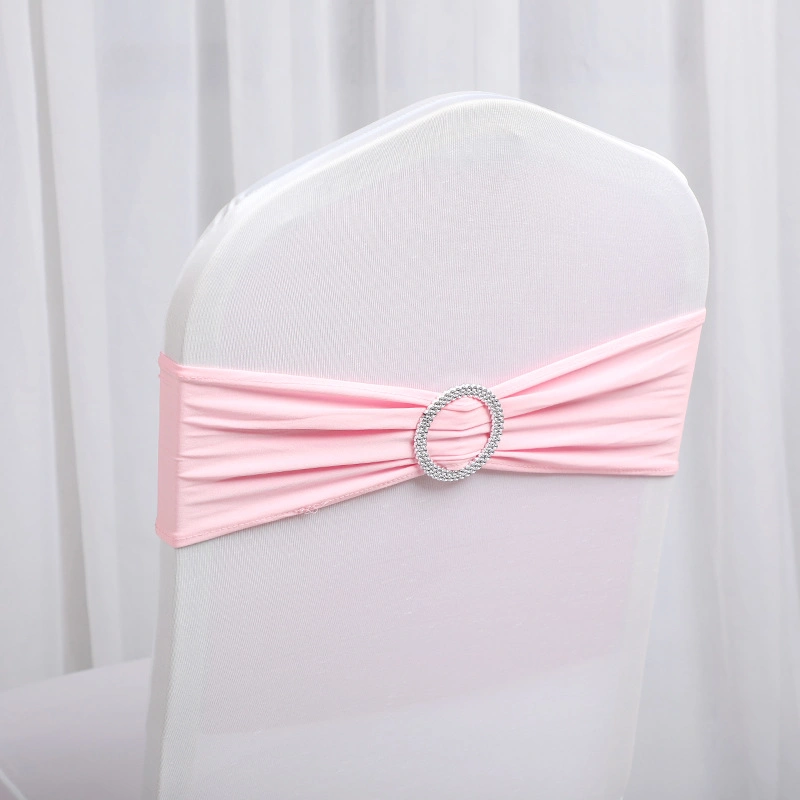 Chair Decoration Wedding Spandex Chair Sashes for Hotel Activity Festival Banquet