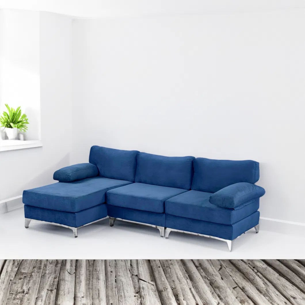 Manufacture Huayang Customized Upholstered Modern Set Recliner Living Room Furniture Bed Sofa