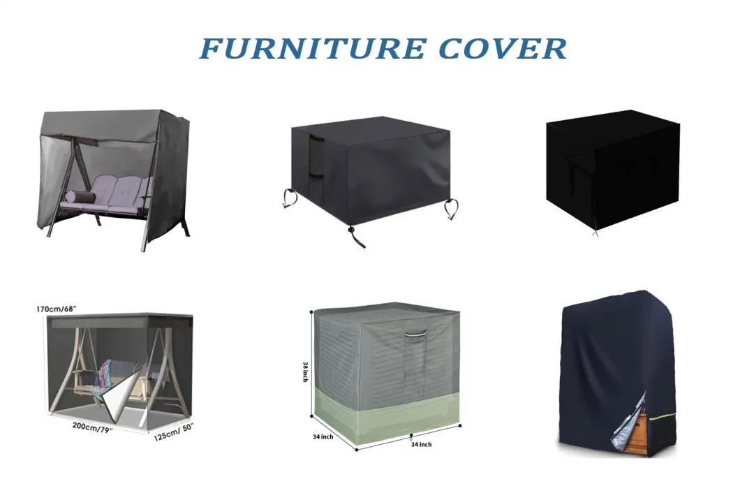 600d Oxford Fabric Furniture Cove for Dust Cover and Waterproof