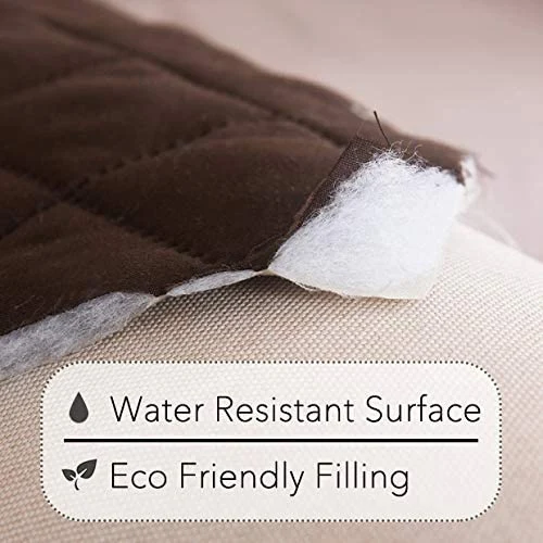 Ultrasonic Anti-Slip Waterproof Customizable Quilted Sofa Covers with Skirt