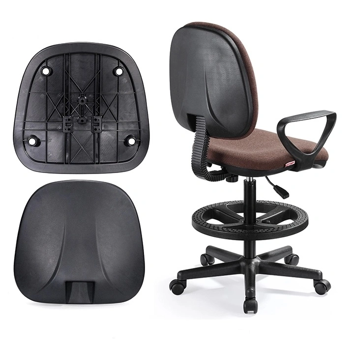 Black Plastic Back Components Chair Covers for Computer Clerk Chair