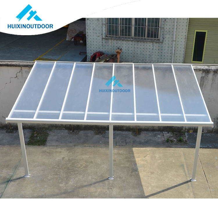 Rain Polycarbonate Roof Aluminum Door Shed Patio Cover Canopy