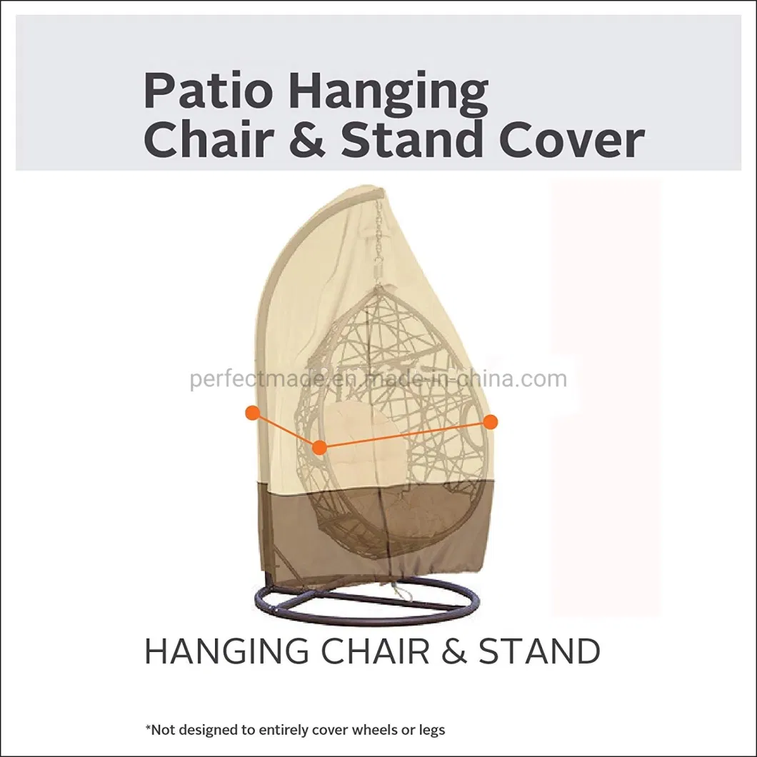 Outdoor Garden Furniture Swing Hanging Chair Cover