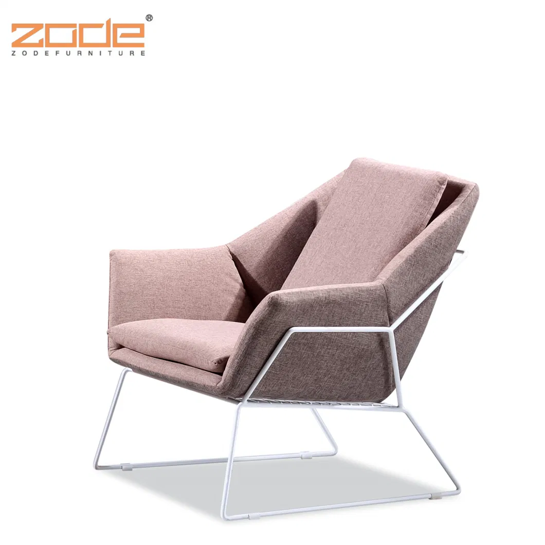 Zode 2022 Hotel Modern Upholstered Fabric Recliner Lounge Leisure Chairs