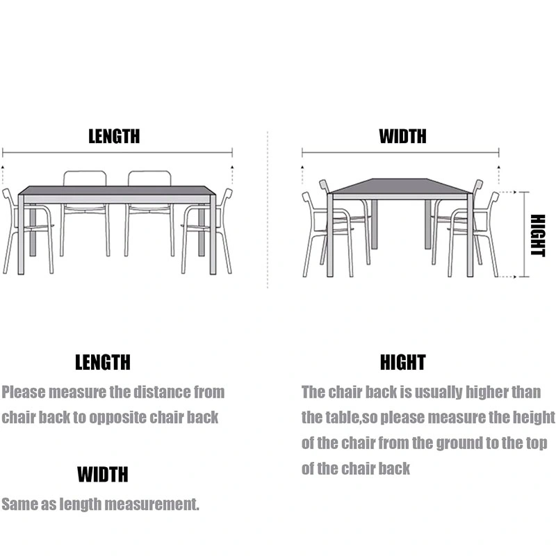 Outdoor Garden Furniture, Tables and Chairs, Waterproof Covers, Sofas and Chairs, Dust-Proof Protective Covers