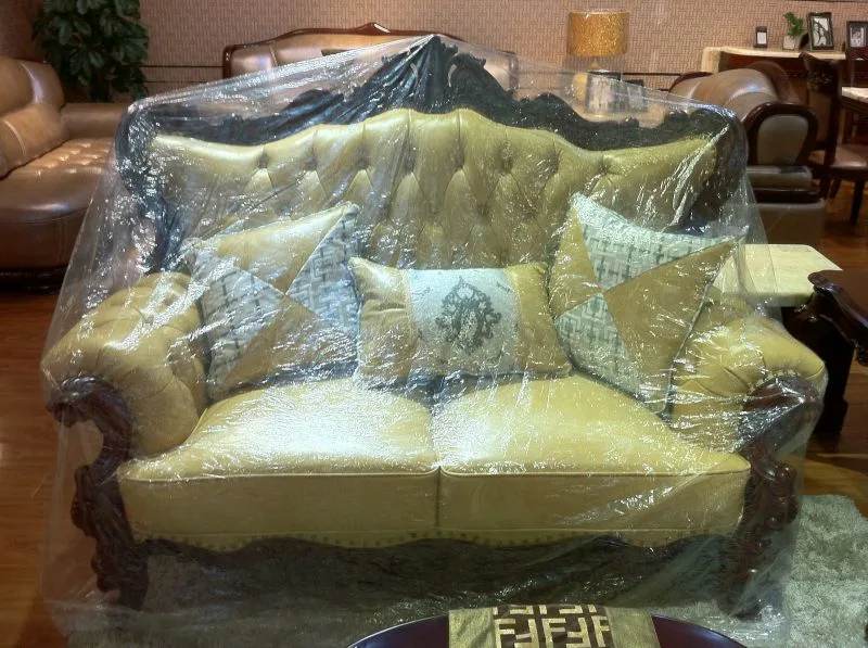 Protection Plastic Sofa Dust Cover 46&quot; X 134&quot;
