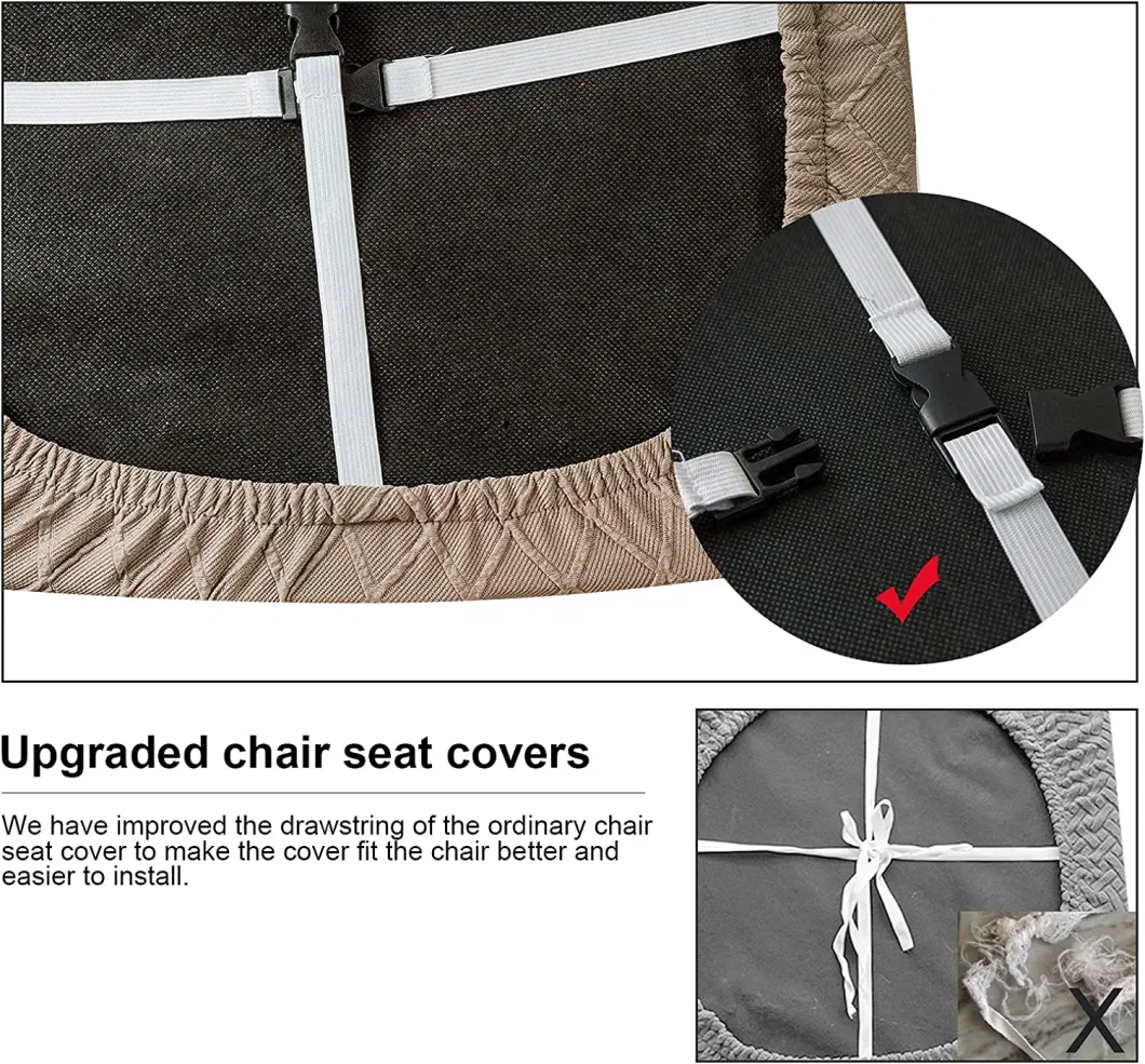 Waterproof Seat Covers for Dining Room 4PCS