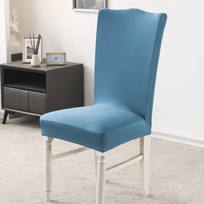 Skin-Friendly Eco-Environmental Slipcovers Solid Color Chair Cover Stretch Chair Covers for Dining Room