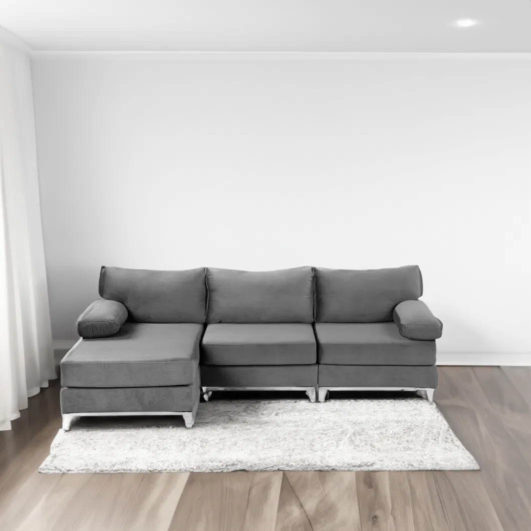 Customized Huayang Upholstered Modern Set Recliner Living Room Leather Sofa Home Furniture OEM