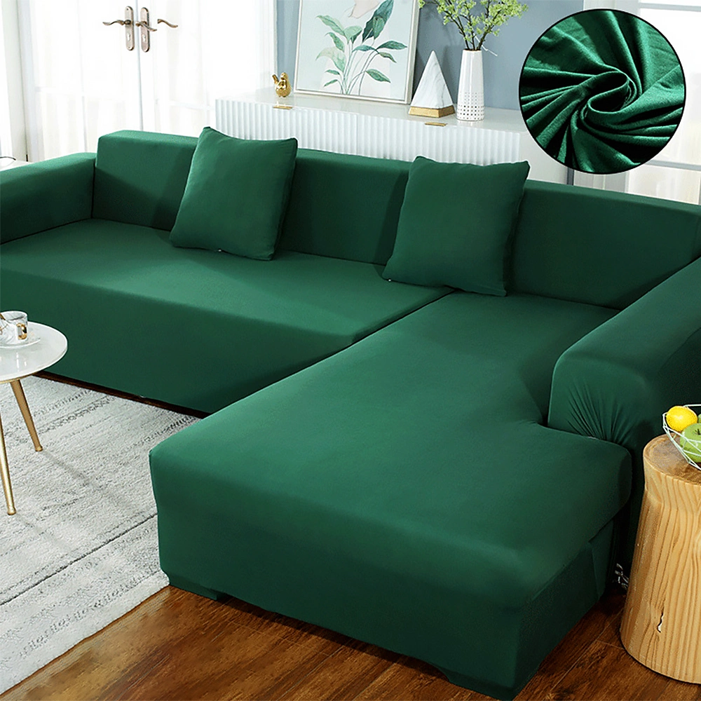 100% Polyester L Shape Sofa Cover