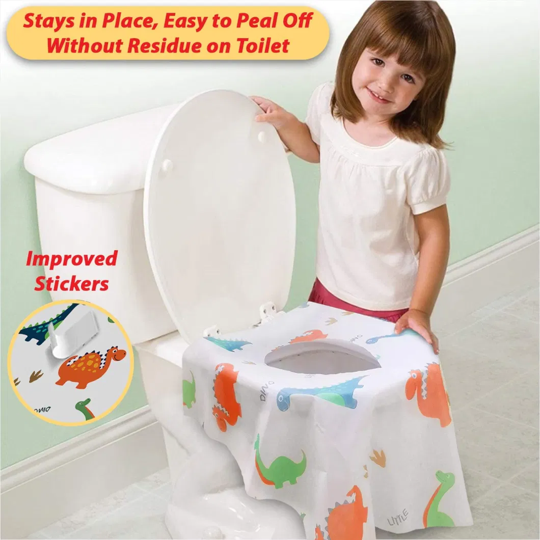 Factory Price Hygienic Waterproof PE Film Paper Disposable Toilet Seat Cover