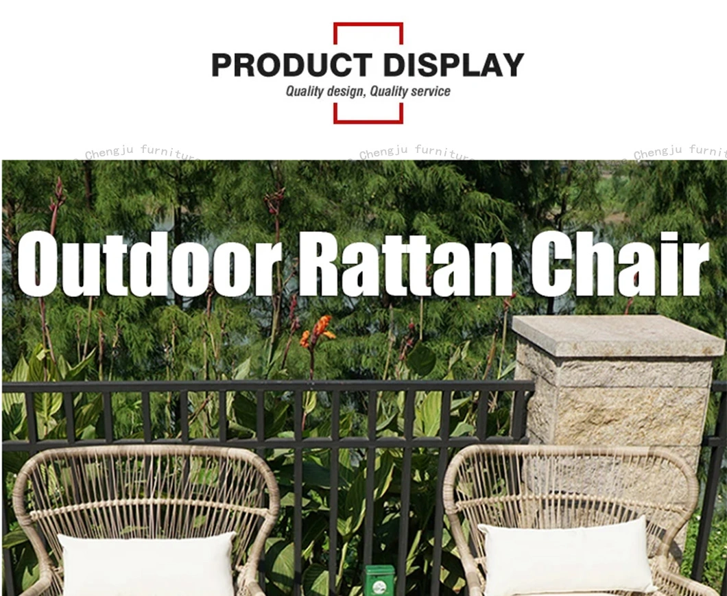 Hot Outdoor Patio Furniture Garden Chaise Longue Patio Table and Chair Covers
