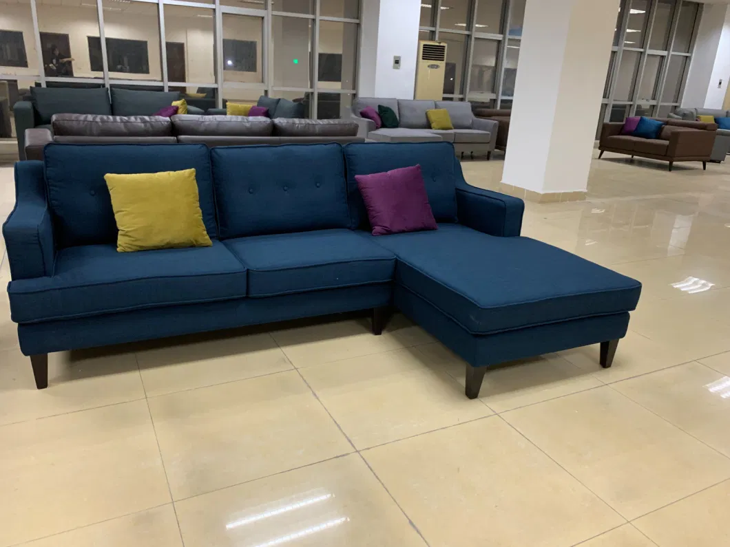 Nova Living Room Furniture Fabric L Shaped Sofa Covers Lounge Corner Sofa