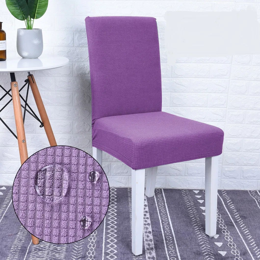 Dining Chair Sofa Cover for Kitchen Hotel Table Removable Washable Geometric Soft Stretch Dining Chair Cover