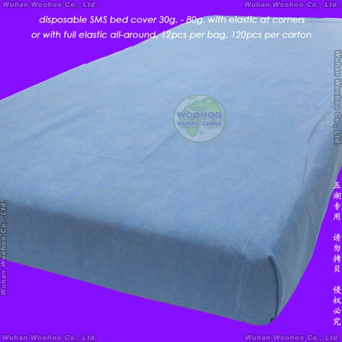 Waterproof Hospital Exam/Surgical/Medical Examination/Plastic/SMS/CPE/PVC/Tissue Paper+PE Film Table/Couch/Mattress/Bed/Disposable Nonwoven PP Pillow Cover