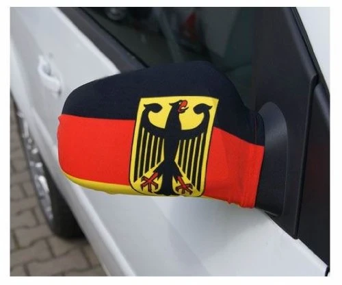 Promotional Custom Polyester National Flag Car Engine and Fuel Tank Cap and Mirror Cover